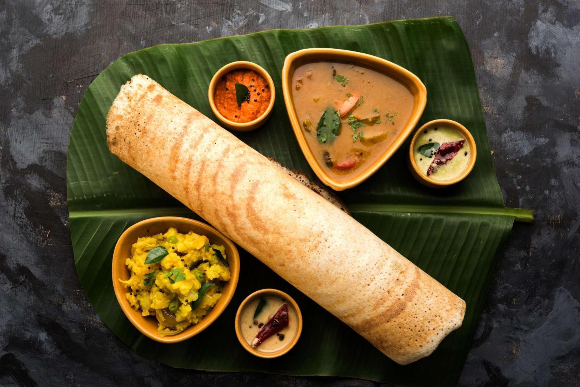 ホテル パーク プラザ グルガオン グルガウン エクステリア 写真 Masala dosa